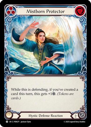 Image of Mistborn Protector (Blue) (Regular) [PEN271] (Compendium of Rathe)