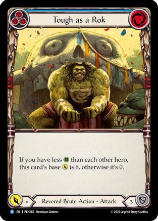 Image of Tough As A Rok (Blue) (Regular) [PEN285] (Compendium of Rathe)