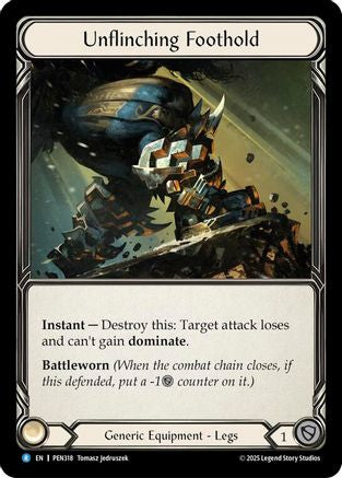 Image of Unflinching Foothold [PEN318] (Compendium of Rathe)