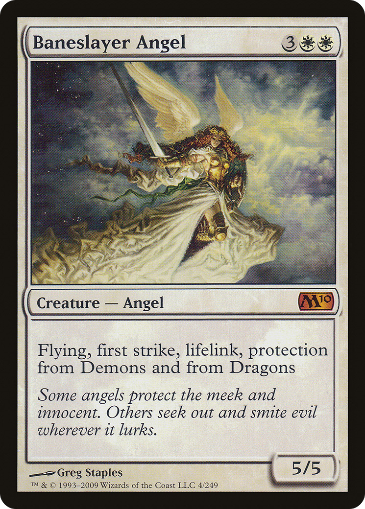 Image of Baneslayer Angel [Magic 2010]