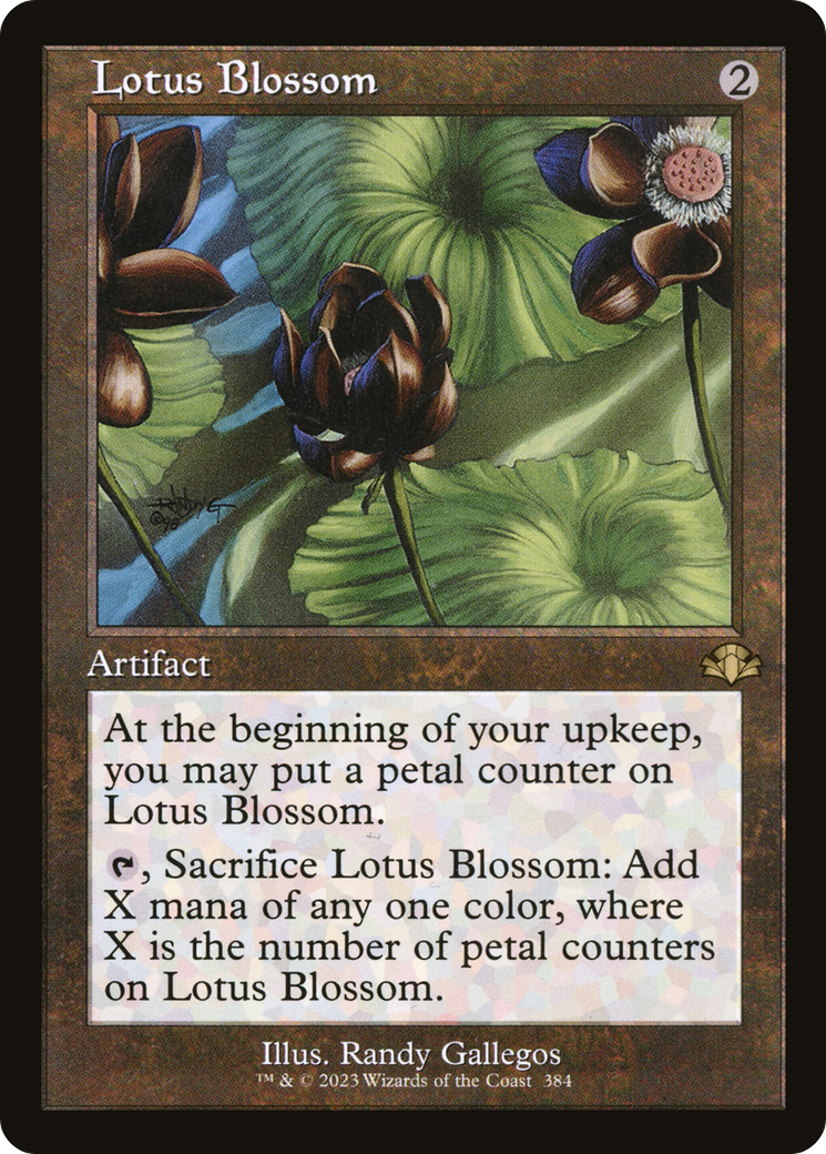 Image of Lotus Blossom (Retro) [Dominaria Remastered]