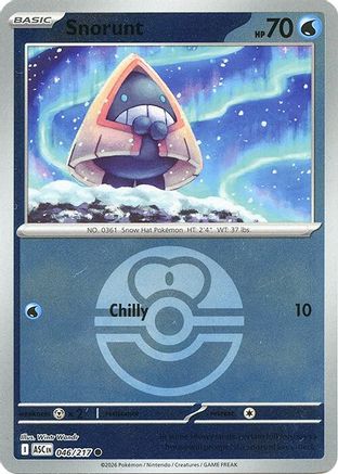 Image of Snorunt (046/217) (Love Ball) [Mega Evolution: Ascended Heroes]