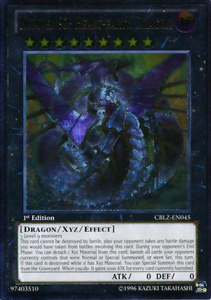 Image of Number 92: Heart-eartH Dragon [CBLZ-EN045] Ultimate Rare