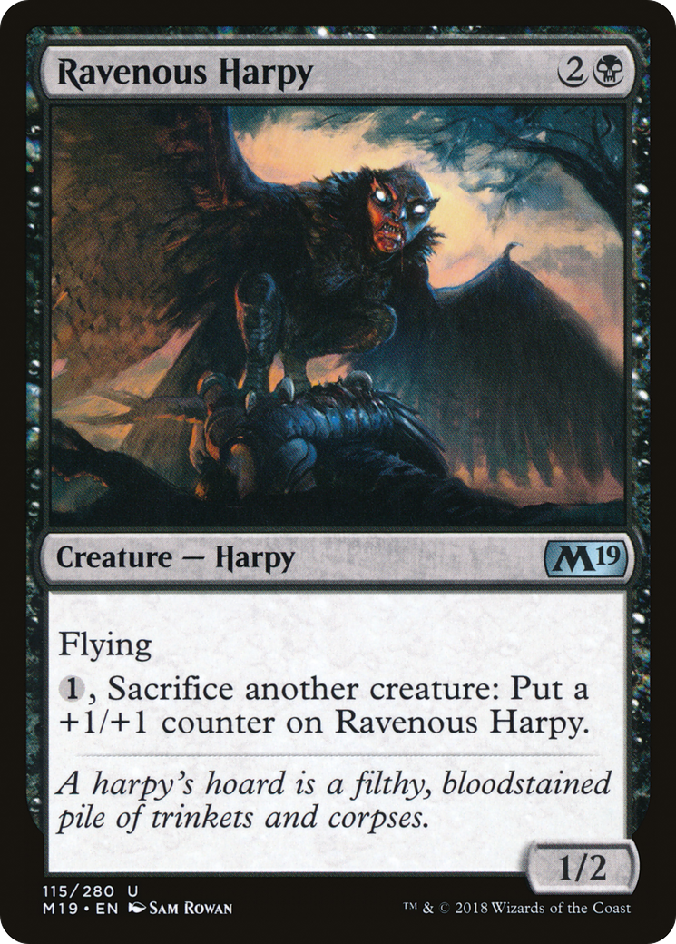 Image of Ravenous Harpy [Core Set 2019]