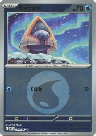 Image of Snorunt (046/217) (Energy Symbol Pattern) [Mega Evolution: Ascended Heroes]