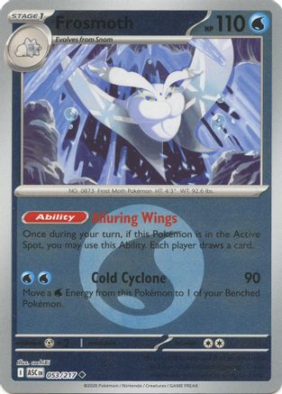 Image of Frosmoth (053/217) (Energy Symbol Pattern) [Mega Evolution: Ascended Heroes]