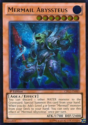 Image of Mermail Abyssteus [CBLZ-EN083] Ultimate Rare