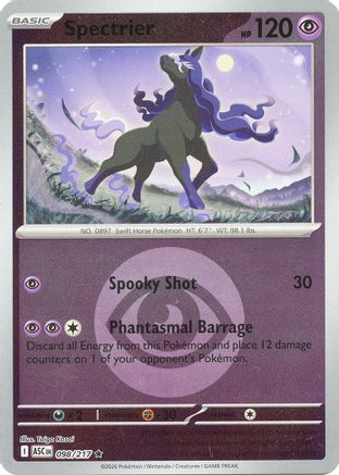 Image of Spectrier (098/217) (Energy Symbol Pattern) [Mega Evolution: Ascended Heroes]