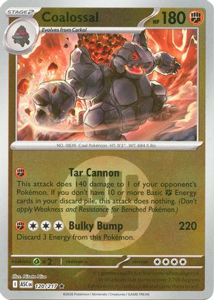 Image of Coalossal (120/217) (Energy Symbol Pattern) [Mega Evolution: Ascended Heroes]