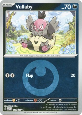 Image of Vullaby (138/217) (Energy Symbol Pattern) [Mega Evolution: Ascended Heroes]
