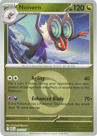 Image of Noivern (157/217) (Energy Symbol Pattern) [Mega Evolution: Ascended Heroes]