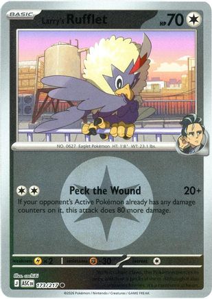 Image of Larry's Rufflet (173/217) (Energy Symbol Pattern) [Mega Evolution: Ascended Heroes]