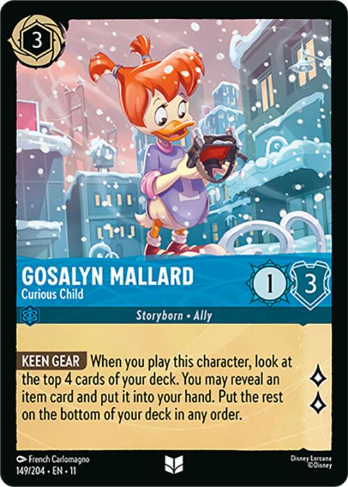Image of Gosalyn Mallard - Curious Child (149/204) [Winterspell]