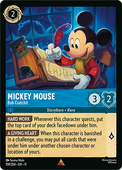 Image of Mickey Mouse - Bob Cratchit (159/204) [Winterspell]