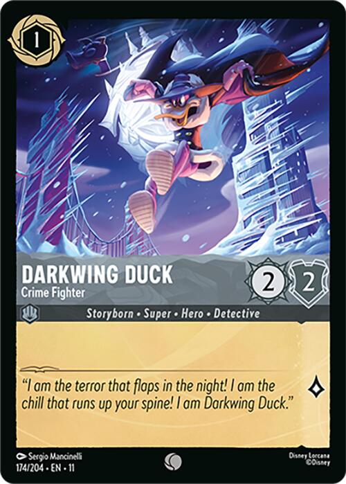 Image of Darkwing Duck - Crime Fighter (174/204) [Winterspell]