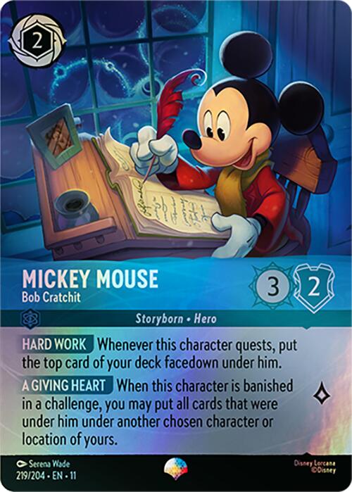 Image of Mickey Mouse - Bob Cratchit (Epic) (219/204) [Winterspell]