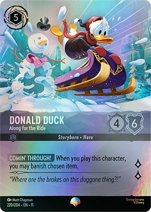 Image of Donald Duck - Along for the Ride (Epic) (220/204) [Winterspell]