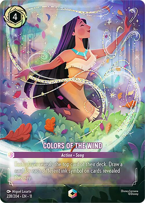 Image of Colors of the Wind (Enchanted) (228/204) [Winterspell]