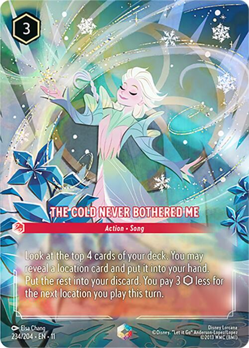 Image of The Cold Never Bothered Me (Enchanted) (234/204) [Winterspell]