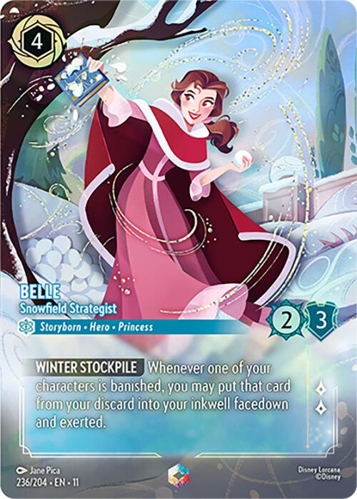 Image of Belle - Snowfield Strategist (Enchanted) (236/204) [Winterspell]