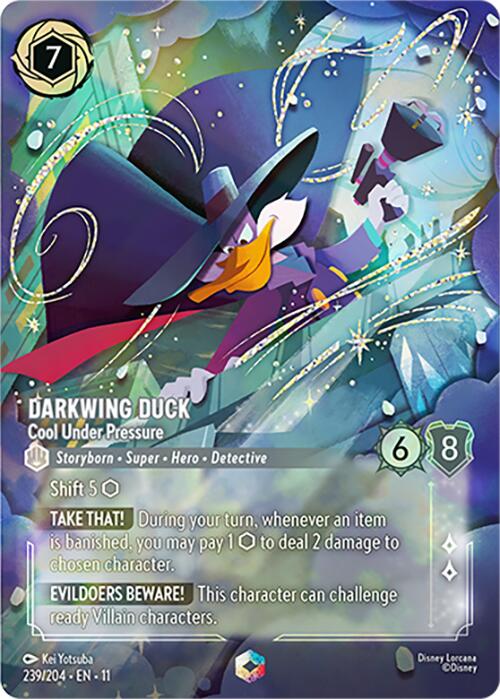 Image of Darkwing Duck - Cool Under Pressure (Enchanted) (239/204) [Winterspell]