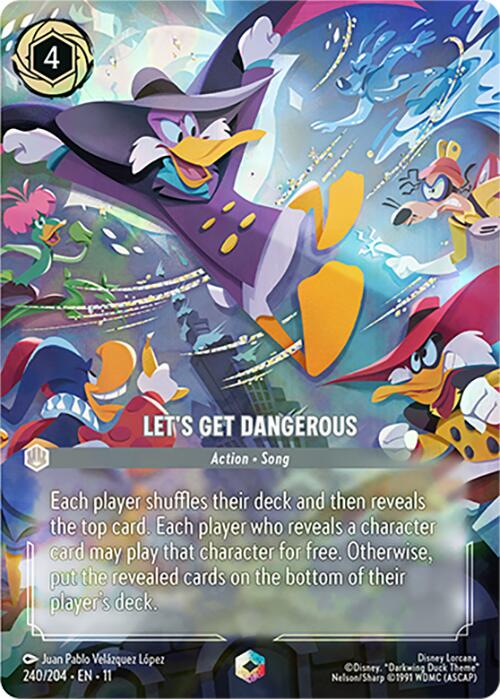 Image of Let's Get Dangerous (Enchanted) (240/204) [Winterspell]