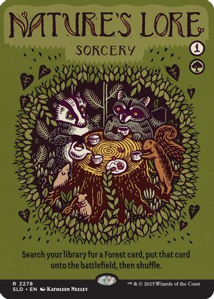 Image of Nature's Lore (2278) (SLD-2278) - Secret Lair Drop Series