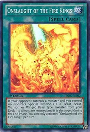 Image of Onslaught of the Fire Kings [SDOK-EN022] Super Rare