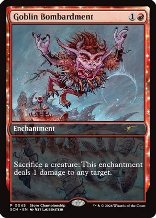 Image of Goblin Bombardment [Store Championships 2026]