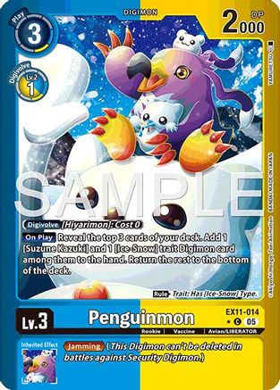 Image of Penguinmon [EX11-014] (Alternate Art) [Dawn of Liberator]