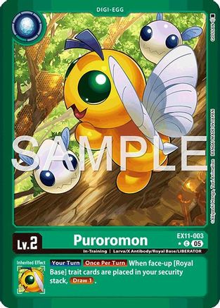 Image of Puroromon [EX11-003] (Alternate Art) [Dawn of Liberator]