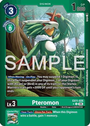 Image of Pteromon [EX11-026] (Alternate Art) [Dawn of Liberator]