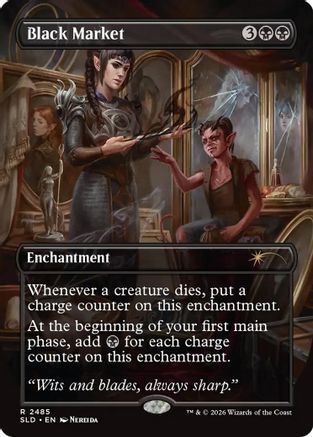Image of Black Market (2485) (SLD-2485) - Secret Lair Drop Series