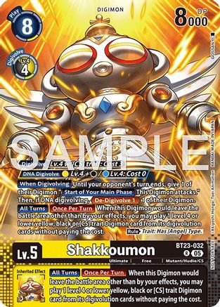 Image of Shakkoumon (Event Pack 9) (BT23-032) - Hackers' Slumber Foil