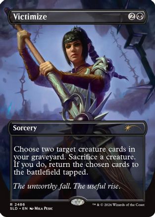 Image of Victimize (SLD-2486) - Secret Lair Drop Series Foil
