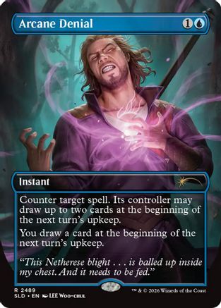 Image of Arcane Denial (2489) (SLD-2489) - Secret Lair Drop Series