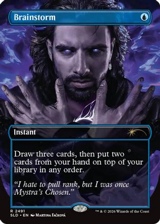 Image of Brainstorm (2491) (SLD-2491) - Secret Lair Drop Series