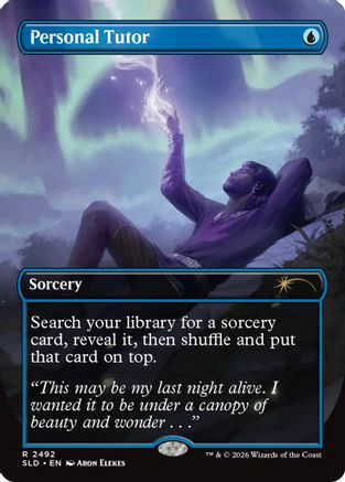 Image of Personal Tutor (SLD-2492) - Secret Lair Drop Series Foil