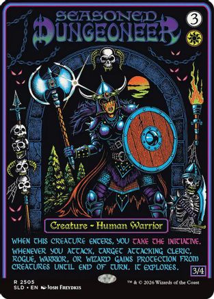Image of Seasoned Dungeoneer (SLD-2505) - Secret Lair Drop Series Foil