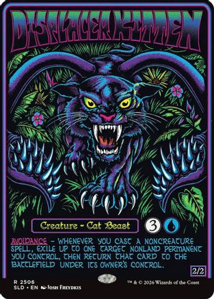 Image of Displacer Kitten (SLD-2506) - Secret Lair Drop Series