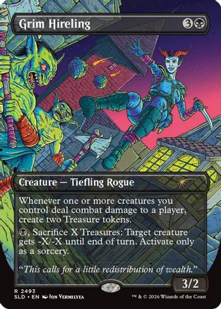 Image of Grim Hireling (SLD-2493) - Secret Lair Drop Series Foil