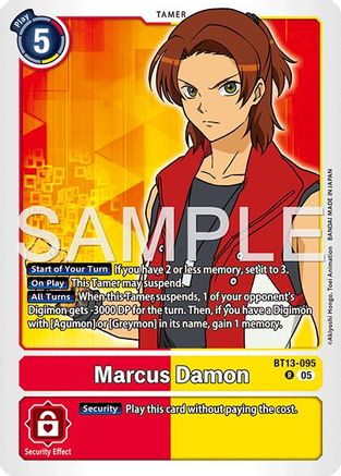 Image of Marcus Damon [BT13-095] [Advanced Booster Digimon Generation]
