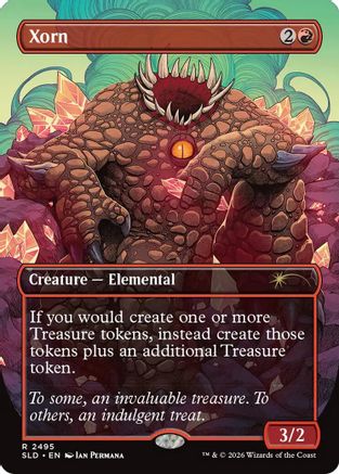 Image of Xorn (2495) (SLD-2495) - Secret Lair Drop Series Foil