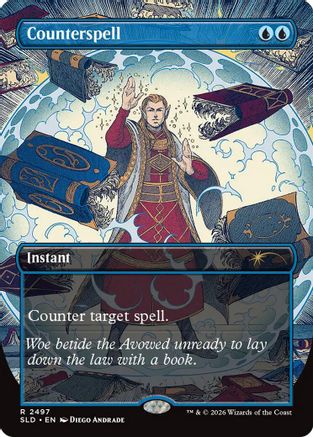 Image of Counterspell (2497) (SLD-2497) - Secret Lair Drop Series Foil