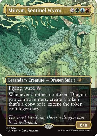 Image of Miirym, Sentinel Wyrm (SLD-2500) - Secret Lair Drop Series