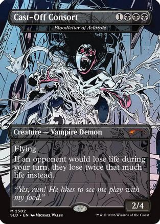 Image of Cast-Off Consort - Bloodletter of Aclazotz (SLD-2502) - Secret Lair Drop Series