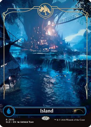 Image of Island (2510) (SLD-2510) - Secret Lair Drop Series