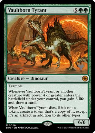 Image of Vaultborn Tyrant [Lorwyn Eclipsed Promos]