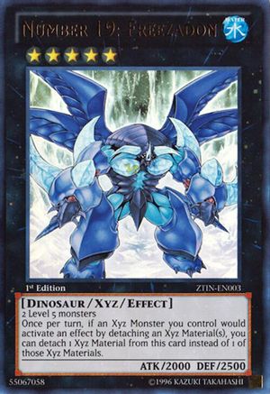 Image of Number 19: Freezadon [ZTIN-EN003] Ultra Rare