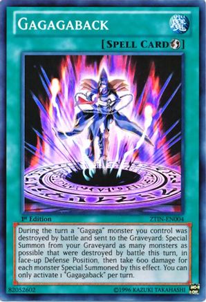 Image of Gagagaback [ZTIN-EN004] Super Rare